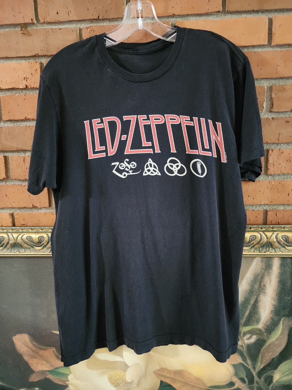 Black Short Sleeve Logo Tee